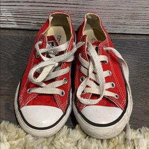 Converse Shoes - Converse Red Little Girls size 11 Converse Shoes - Converse Red Little Girls size 11